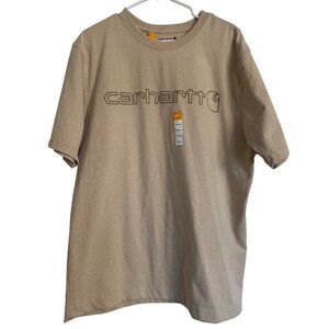 Carhartt Loose Fit Heavyweight Size Large Short Sleeve Logo Graphic NWT $25